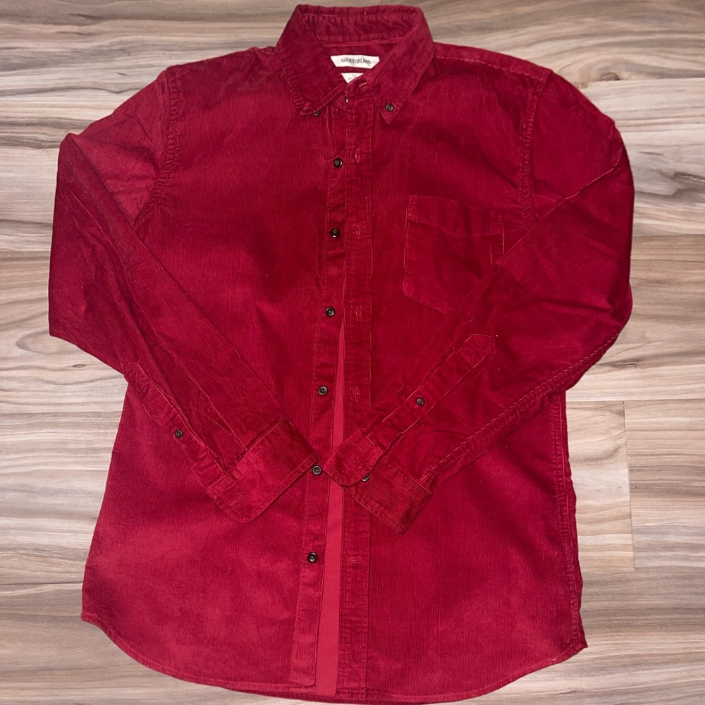 Corduroy Button Down Shirt